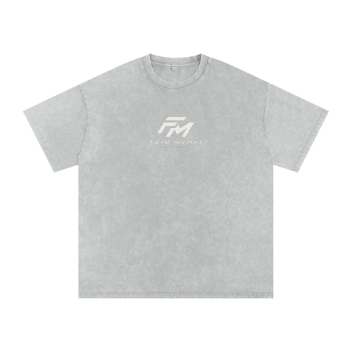 1 John 14:1 - Snow Washed Oversized Cotton T-Shirt