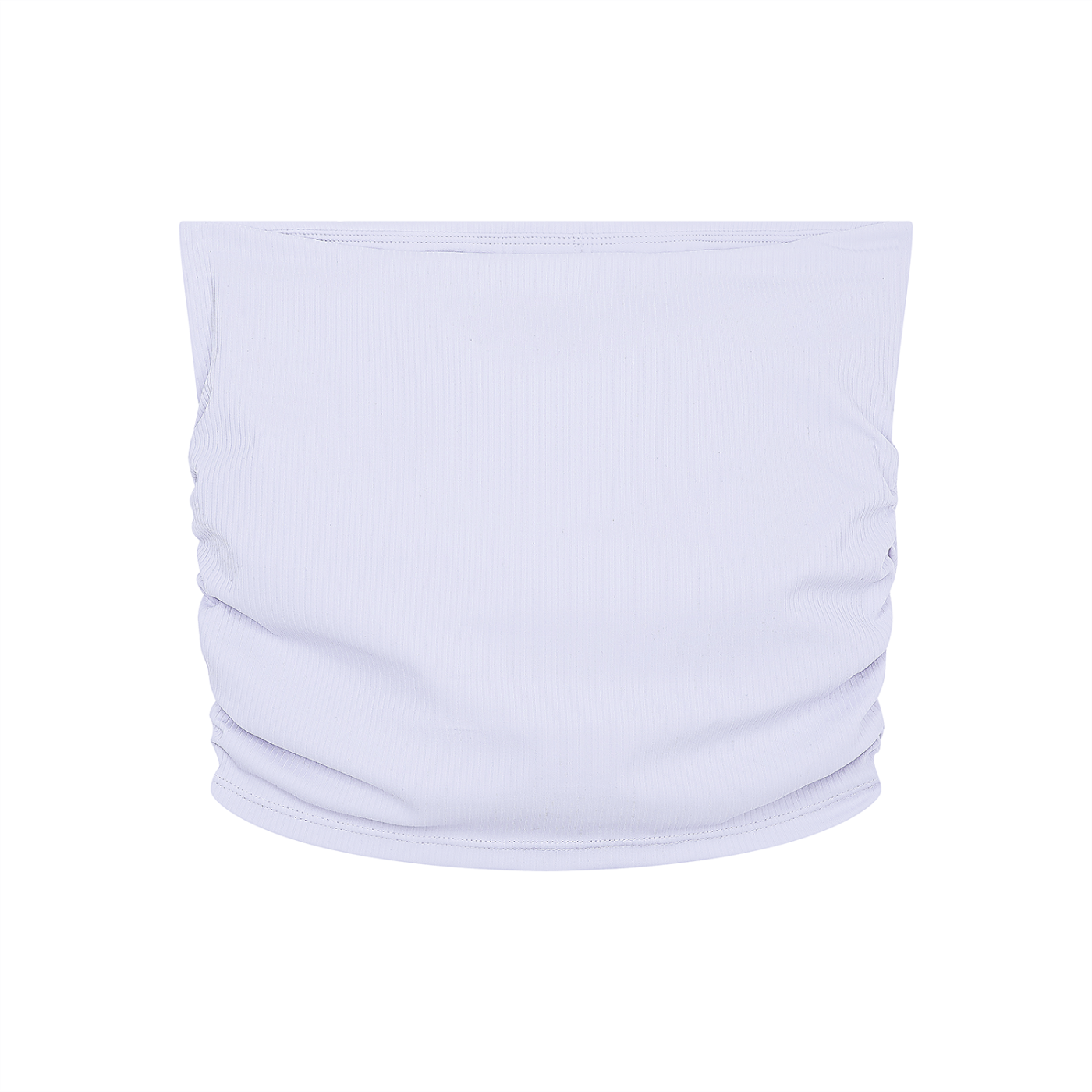 Women’s Ruched Cropped Yoga Tube Top