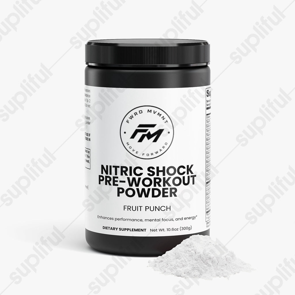 Nitric Shock Pre-Workout Powder (Fruit Punch)