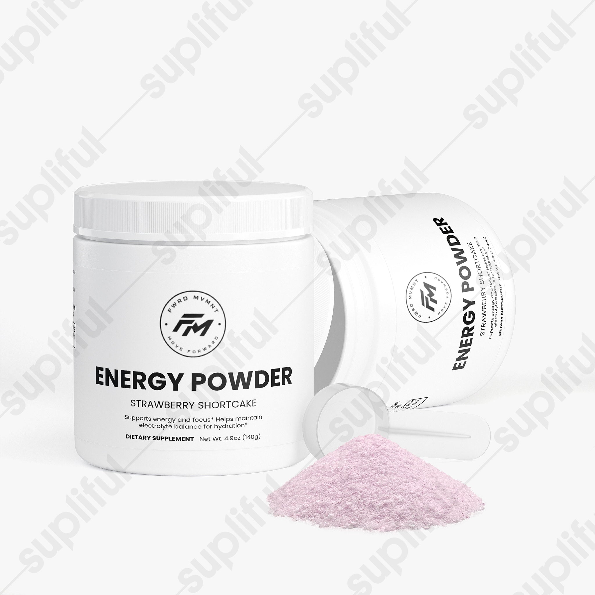 Energy Powder (Strawberry Shortcake)
