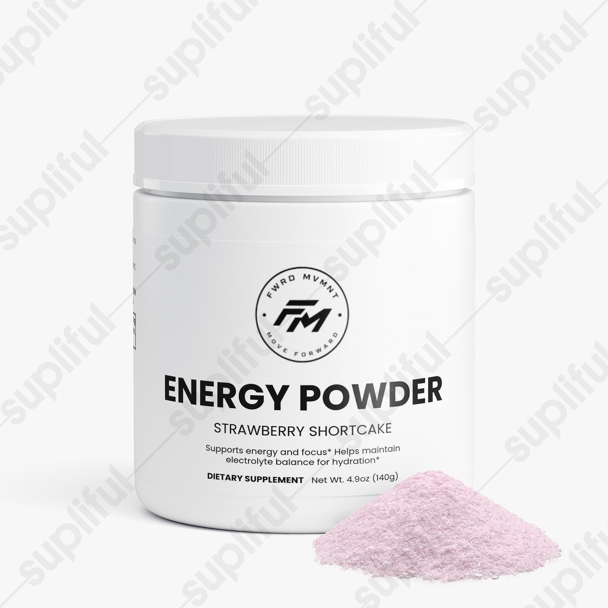 Energy Powder (Strawberry Shortcake)