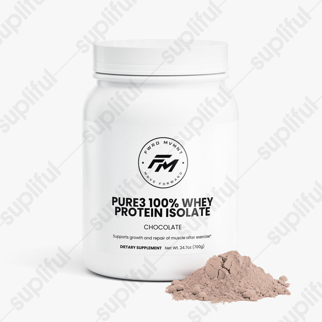 Pure3 100% Whey Protein Isolate (Chocolate)