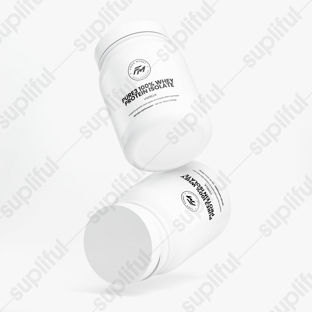 Pure3 100% Whey Protein Isolate (Vanilla)