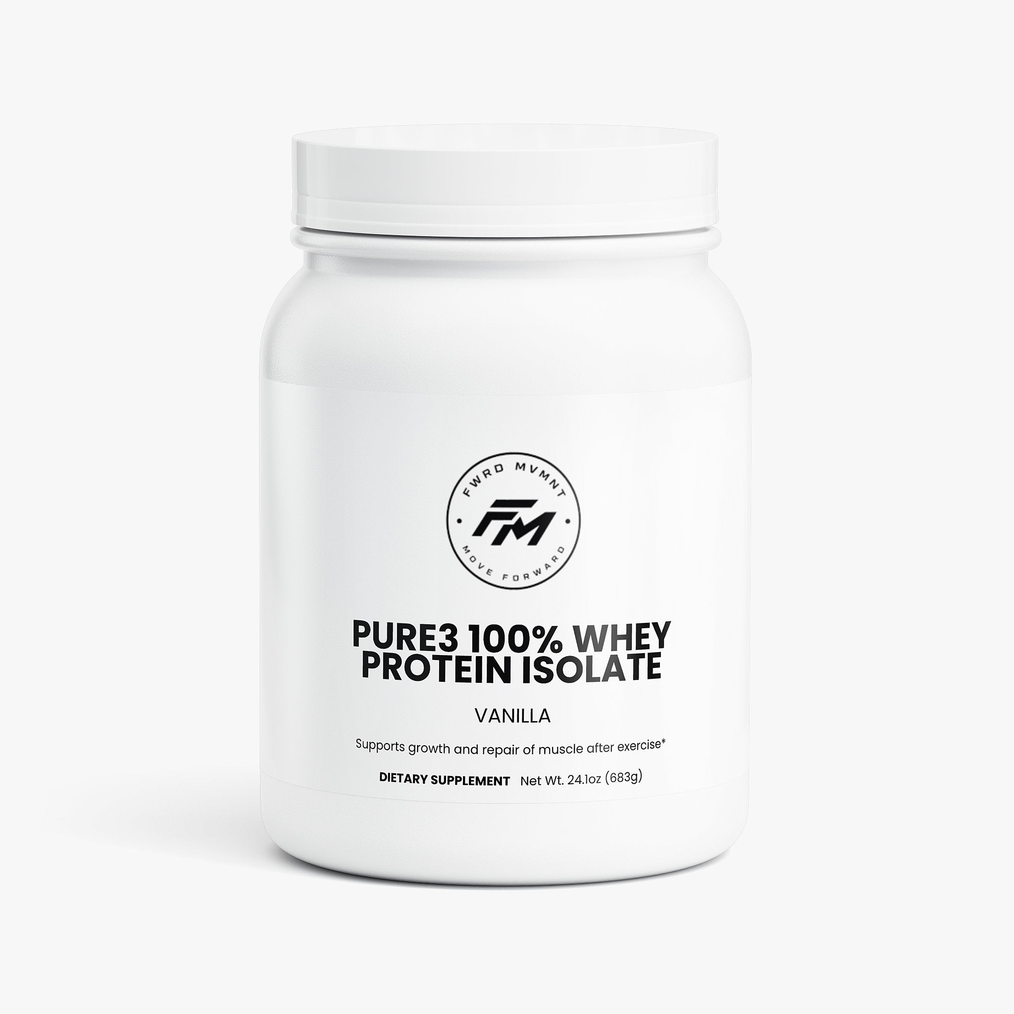 Pure3 100% Whey Protein Isolate (Vanilla)