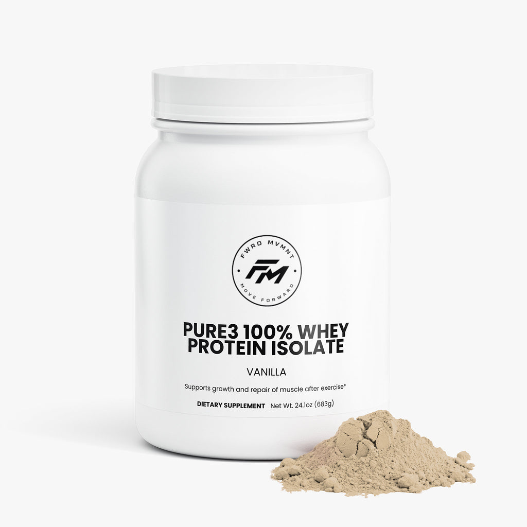 Pure3 100% Whey Protein Isolate (Vanilla)