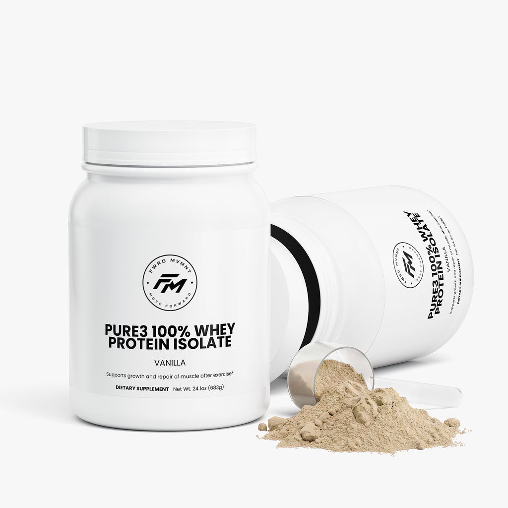 Pure3 100% Whey Protein Isolate (Vanilla)