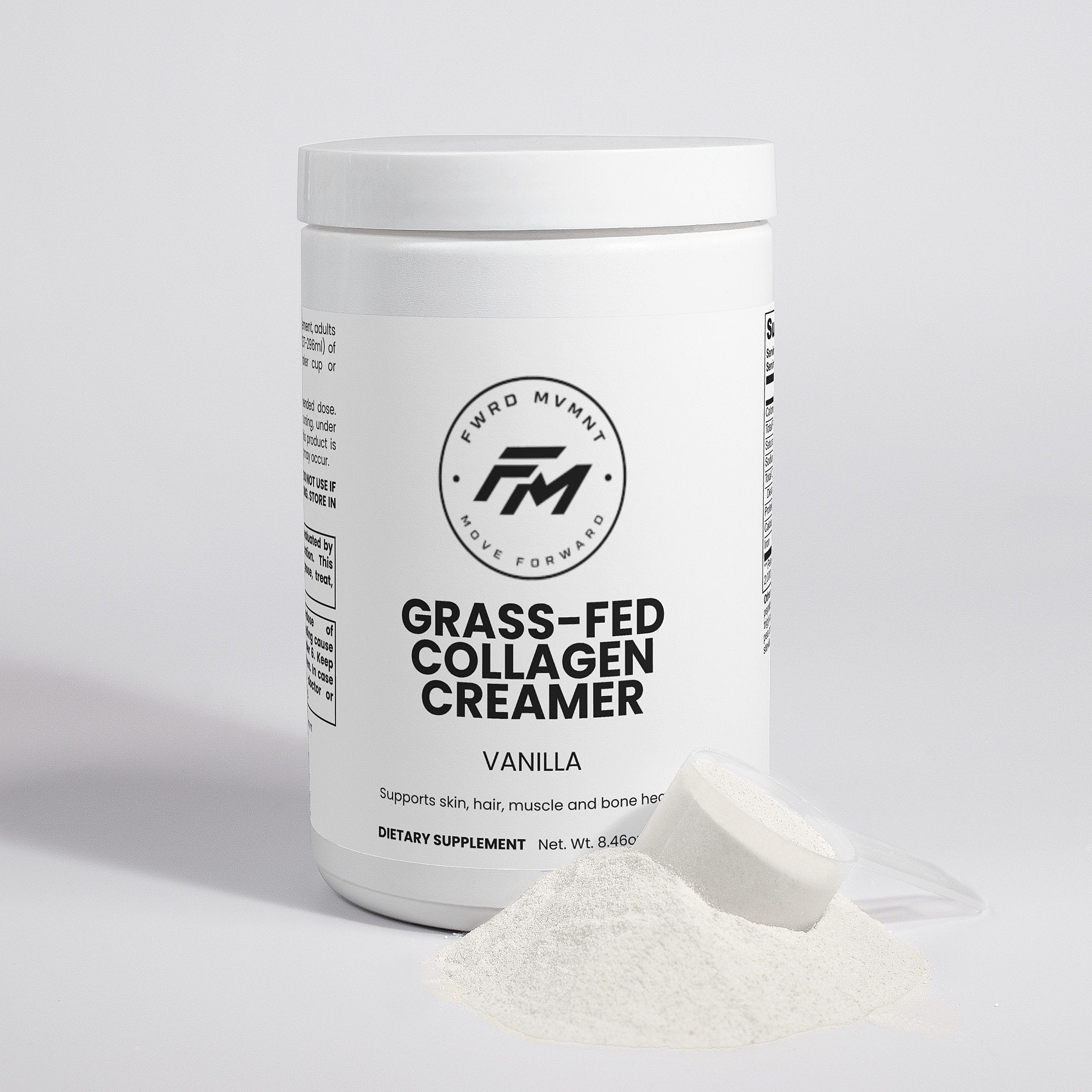 Grass-Fed Collagen Creamer (Vanilla)