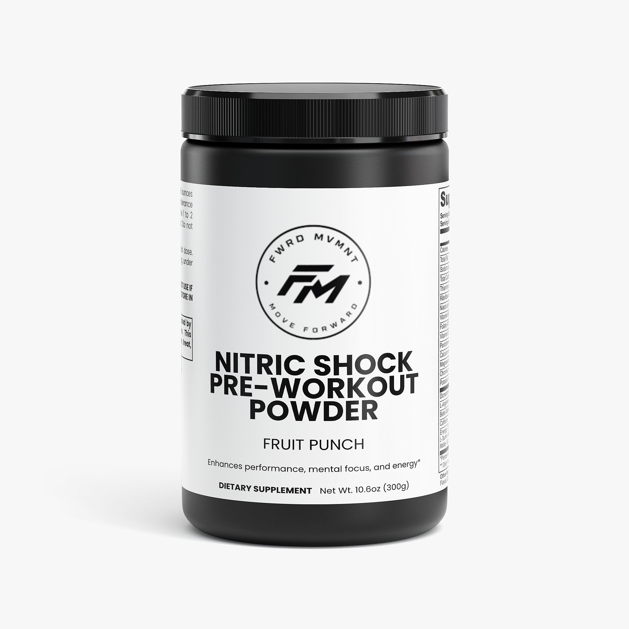 Nitric Shock Pre-Workout Powder (Fruit Punch)