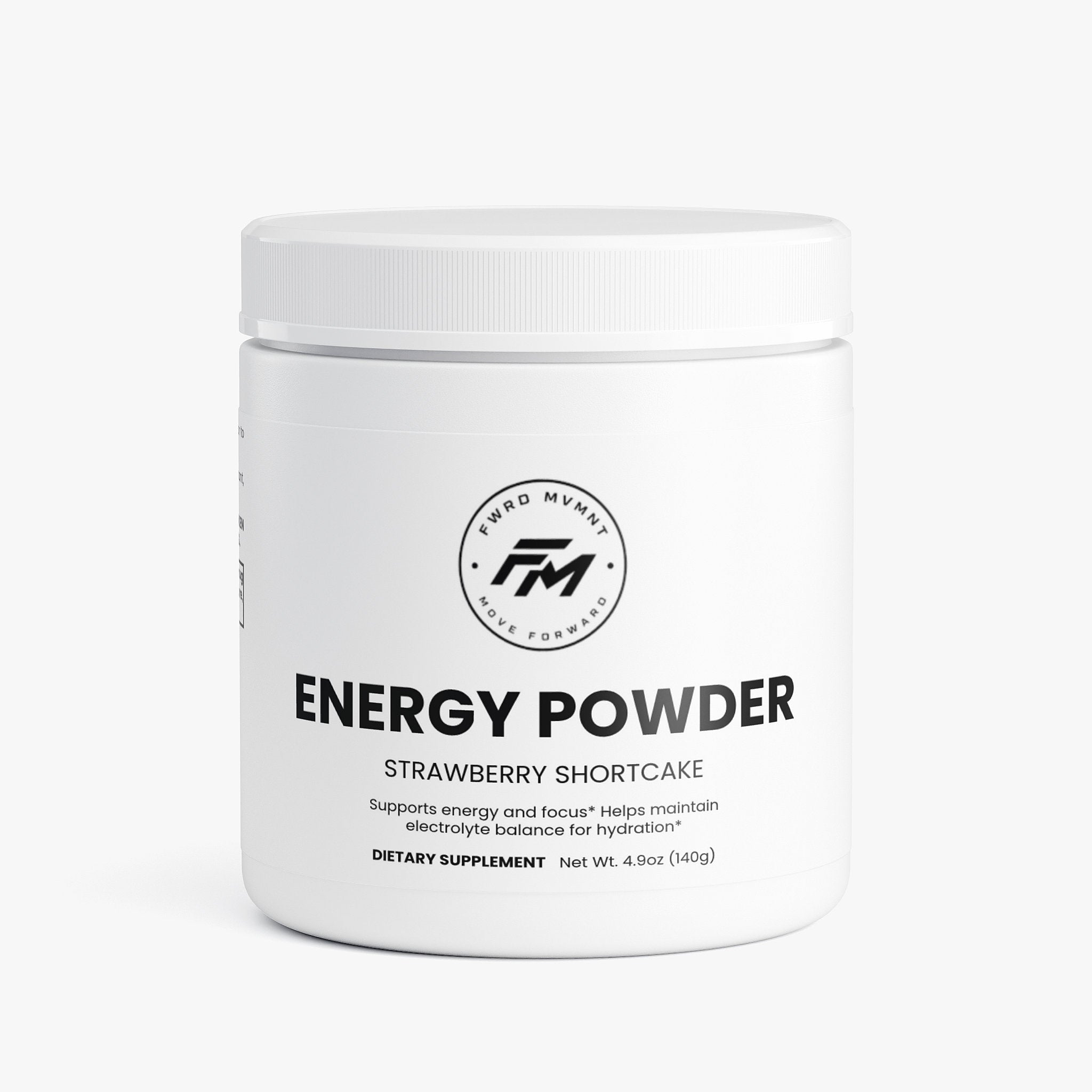 Energy Powder (Strawberry Shortcake)