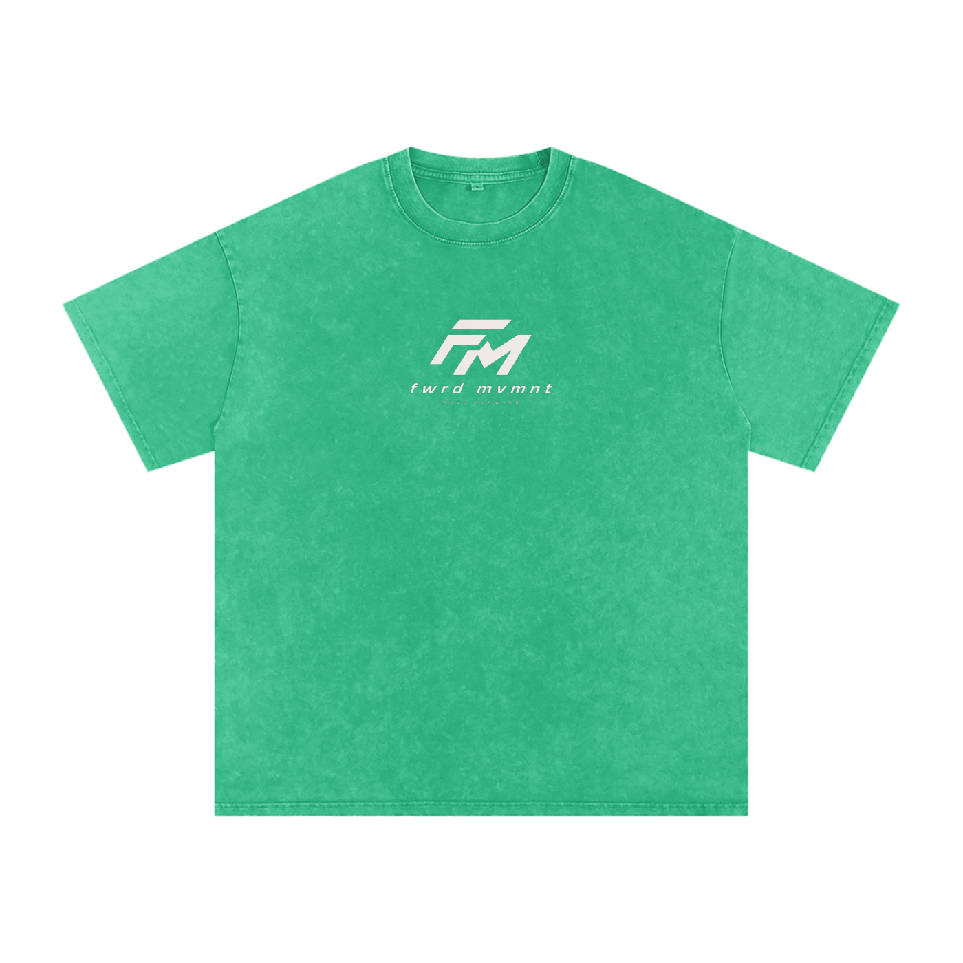 Psalm 46:10 - Snow Washed Oversized Cotton T-Shirt