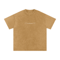 2 Corinthians 5:17 Snow Washed Oversized Tee