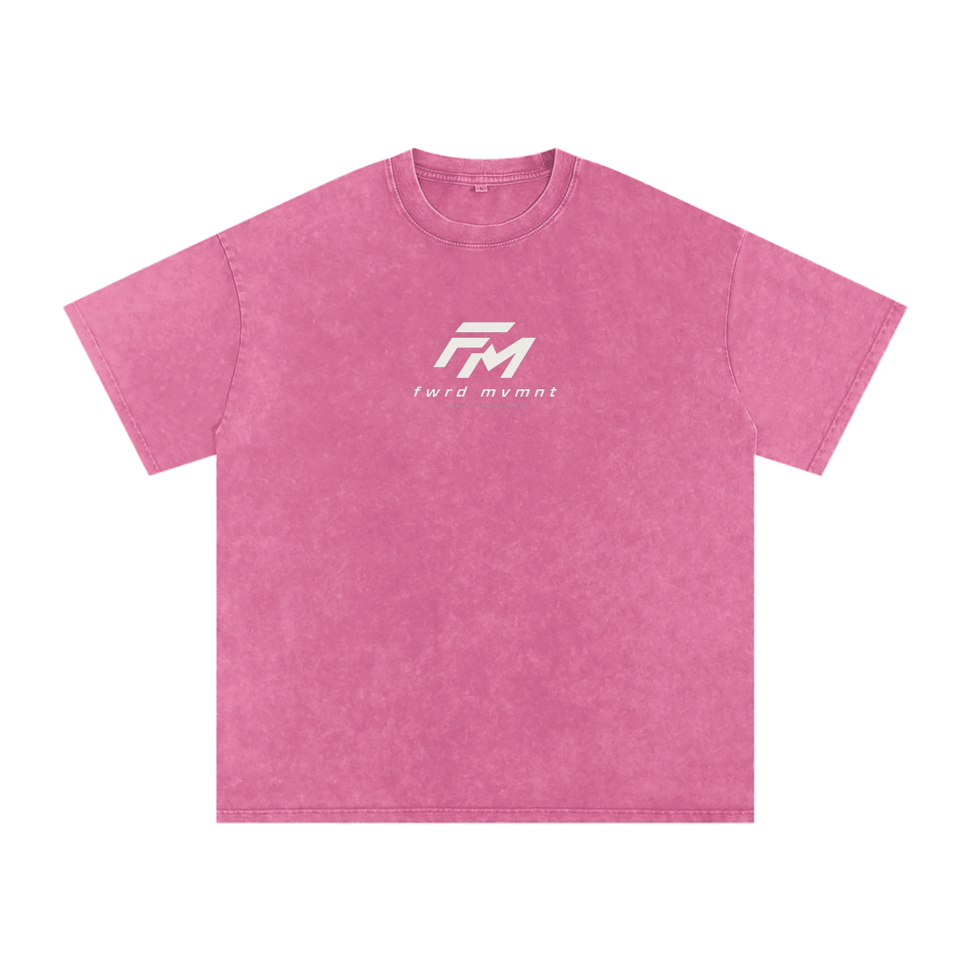 Psalm 46:10 - Snow Washed Oversized Cotton T-Shirt