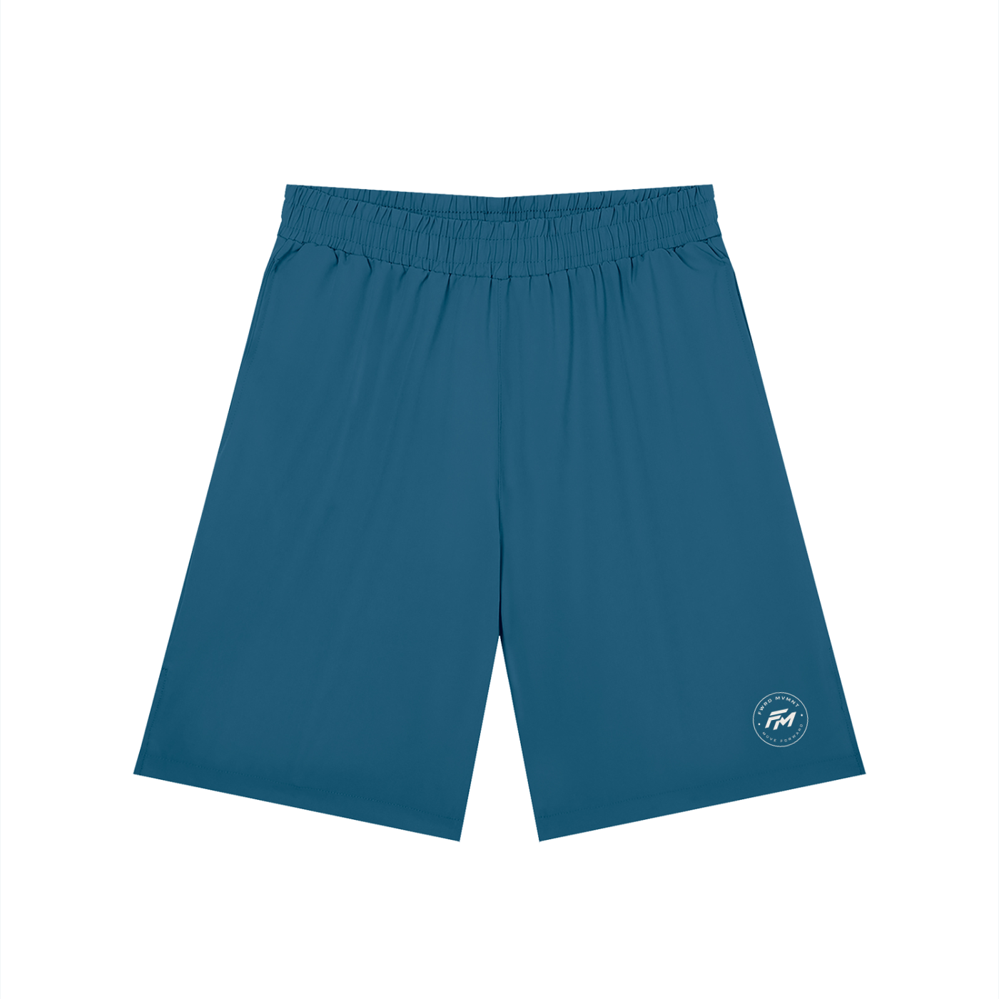 Men’s Solid Elastic Waist Shorts