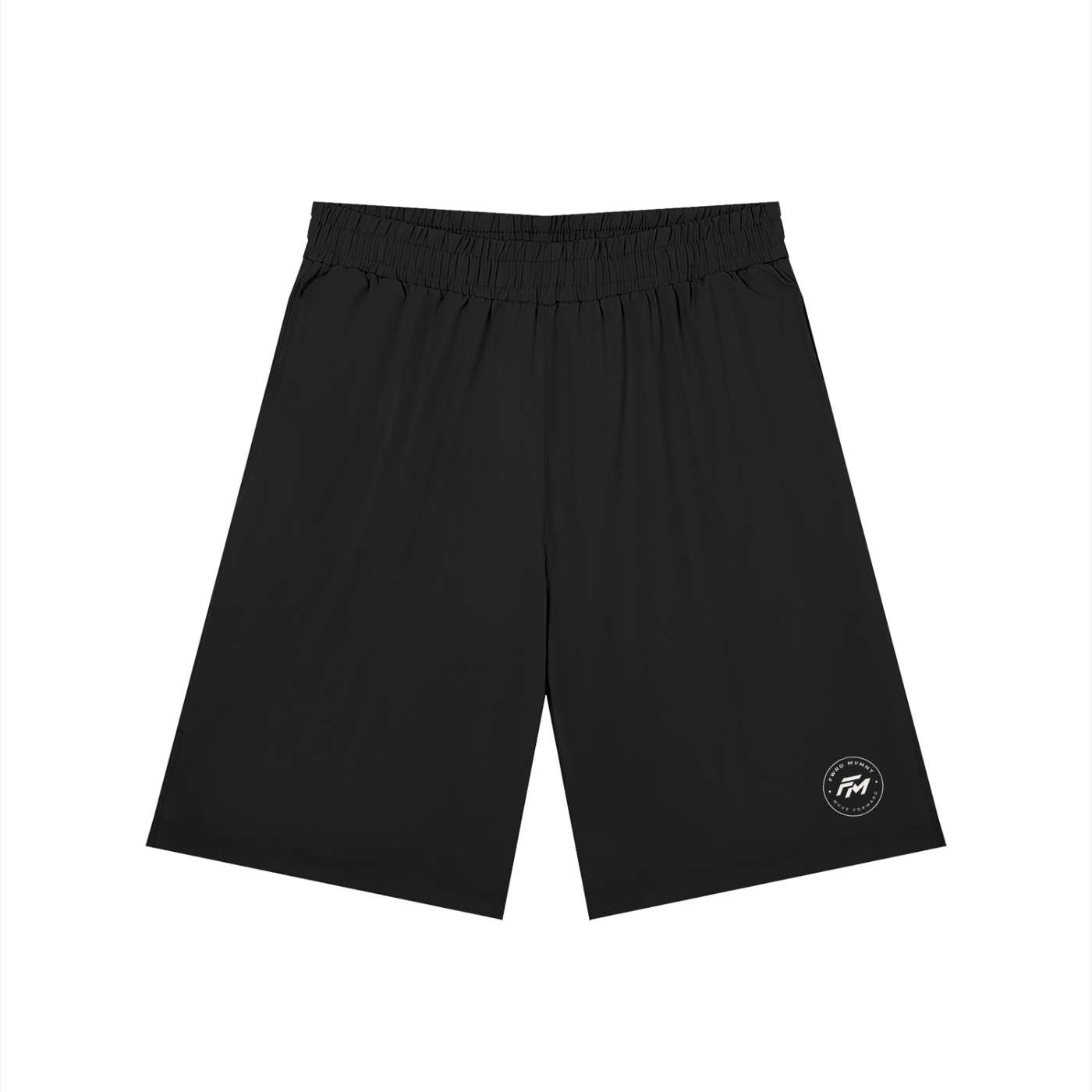 Men’s Solid Elastic Waist Shorts