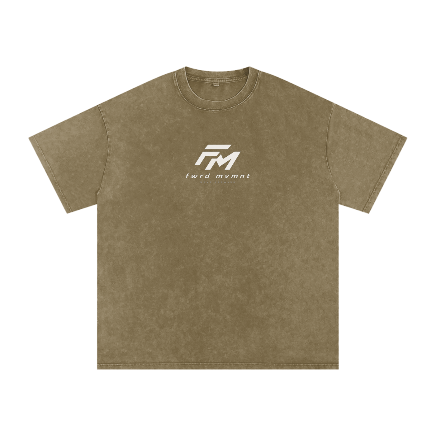 2 Corinthians 5:17 - Snow Washed Oversized Cotton T-Shirt