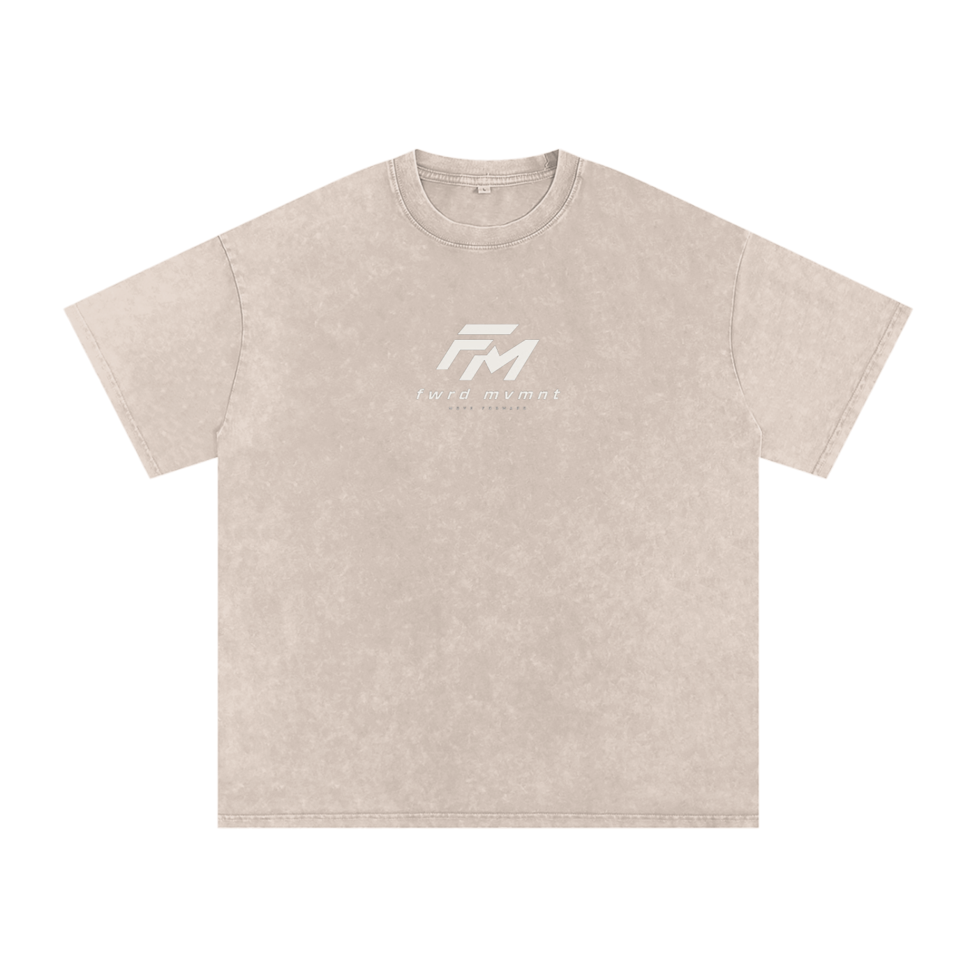 2 Corinthians 5:17 - Snow Washed Oversized Cotton T-Shirt