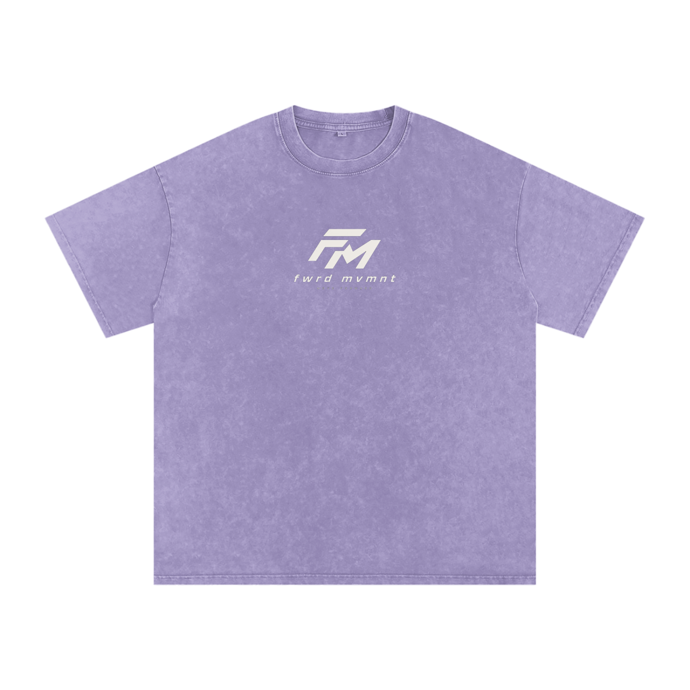 Psalm 46:10 - Snow Washed Oversized Cotton T-Shirt