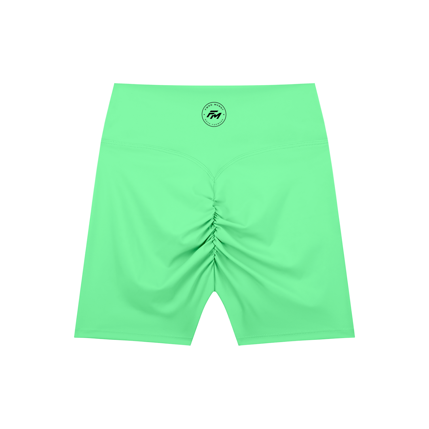 High-Waisted Blend Biker Shorts