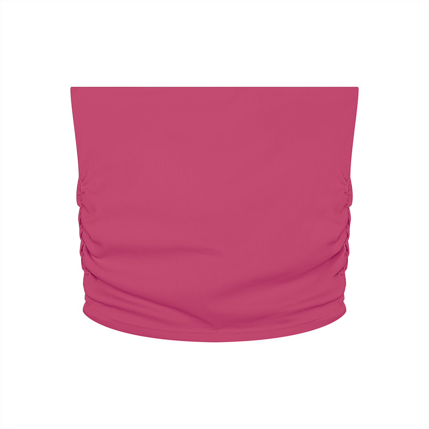 Women’s Ruched Cropped Yoga Tube Top